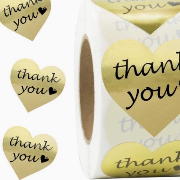 300 pc - 10x13 Poly Mailers, Poly Bags, 1.5” Thank You stickers - Picture 7 of 12